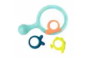 4pc Boon Water Bugs Bath Play Toy Floating Fun w Fishing Net Baby Kids 10m+