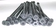Lot 25 12" Log Home Screws Spax XTM Wood Pancake Head Coated Steel Timber T-Star