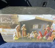 Greg Olsen Nativity Set - Nativity Sets for Christmas Indoor - Manger Scene