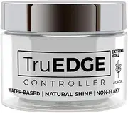 TruEDGE Controller Extreme Hold Water-Based Pomade - Ntaural Shine & Non-Flaky Scented Edge Control - Perfect for Hair-Braiding (Acacia)