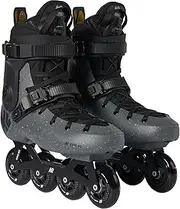 K2 Grid 80 Midnight Gray Unisex Inline Skates M10 / W11