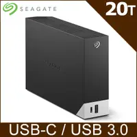 在飛比找PChome24h購物優惠-Seagate One Touch Hub 20TB 3.5