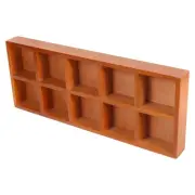 Cube Storage Unit Boxes Bin Succulent Plant Desktop Container Office