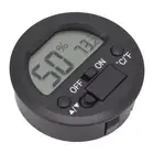 Temperature Humidity Meter Portable Round Embedded Electronic Digital Display