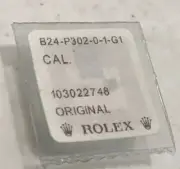 Rolex Daytona Watch Pusher Part # 24- P302-0 Genuine New Sealed Paskage