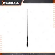 GME 1060mm Black Fibreglass Radome AM/FM Antenna with Medium Duty Spring Base