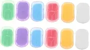 INOOMP Travel Soap Sheets of Portable Soap Slices for Hand Washing for Camping Outdoor Activities and Hotels Lightweight and Convenient Soap for Travel Use