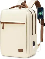 [BAGROUPS] British Airways Hand Luggage 40 x 30 x 15 m Backpack for Men Waterproof 15.6 Inch Laptop Backpack with USB Charging Port for School, Travel, Business Trip, Office Work
