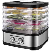 OSTBA Food Dehydrator Dehydrator for Food and Jerky Fruits Herbs Veggies Temp...