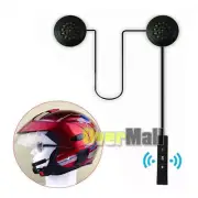 Bluetooth Motorcycle Helmet Headset Wireless Call Motorbike Headphone US
