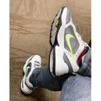 在飛比找Yahoo!奇摩拍賣優惠-NIKE AIR MONARCH IV 復古老爹 螢光灰現貨