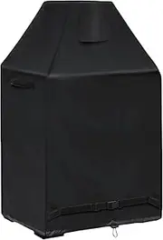 Outdoor Fireplace Cover - Patio Wood Burning Fireplaces Cover | Fireplace Cover Heavy Duty Waterproof | Chiminea Fireplace Protector Cover | Rain Cover For Patio Fire Pit | Chiminea Fireplace Cover Fo