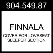 IKEA FINNALA Cover For Loveseat Sleeper Section Gunnared Medium Gray 904.549.87