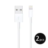 在飛比找Yahoo!奇摩拍賣優惠-【2入組】APPLE適用 Lightning 8pin 電源