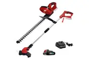 MATRIX 20v X-ONE Grass Trimmer Hedge Trimmer 2in1 Combo Kit