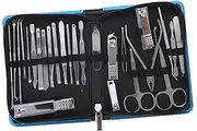 Baluue 26-piece Manicure Tools Kit In-one Portable Set for Women Men Nail Clipper Set