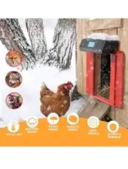 Automatic Chicken Coop Door Solar Chicken Automatic Door Opener, Programmable rd