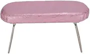 Nail pad PU Leather Nails Design Nail Art Hand Pillow Manicure Arm Rest Cushion with Bracket Pedicure Hands Care Tool Accessories Fashion Fashion (Color : Pink)