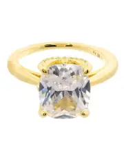[Georgini] Sydney Soiree Elaine Cushion Cut Ring in Gold