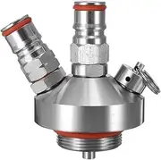Stainless Steel Mini keg Barrel Whisk Beer Barrel Ball Lock Quick Connector Homemade Beer Brewing Tool