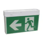 ECCO Emergency Exit LED Sign Box – 2W – Ceiling Mount – 24m