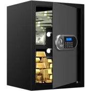 3.0 Cuft Large Safes for Home Use Fire and Water Proof, Anti-Theft Digital Se...