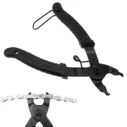 Quick Disassembly Black Bike Chain Link Repair Tool Bike Buckle Quick Link Plier