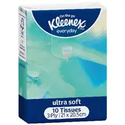 Kleenex Pocket Facial Tissues 10 Pack