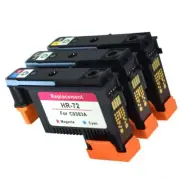 72 Printhead 3-Pack for HP T610/T620/T770/T790/T1100/T1120/1200/T1300/T2300