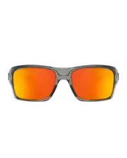 [Oakley] Oakley Men's Turbine Prizm Polarized Sunglasses in Grey Ink/Prizm Ruby Polar One Size Grey Ink/Prizm Ruby Polar