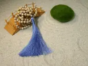 Tulsi Mala Necklace • Yoga Jewelry • Holy Basil • Tulsi Mala Beads • 7mm • 2726