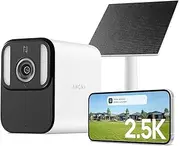 Anona Lucio 2.5K Security Camera Outdoor Battery Wireless with Solar Powered, Color Night Vision & 138° FOV, Multi-Object Detection, No Hub Needed, Two-Way Audio, IP67