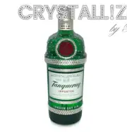 Bling Alcohol Bottle AUSTRIAN CRYSTAL Empty Liquor Champagne Gin Custom Bedazzle
