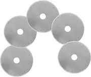 Homoyoyo 5Pcs Rotary Cutter Blades Replacement for Cutting Tools Versatile Blades for Patchwork Quilting Crafting Projects