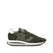 [Philippe Model] Philippe Model Tropez Haute Suede-panelled Sneakers 41 IT GREEN