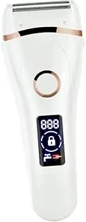 HAPINARY Ladies Hair Shaver Rechargeable Razor Portable Abs Frame Stainless Steel Head Comfortable Grip for Eyebrows Body