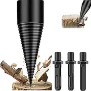 Generic Easysplit Drill Bit, 2024 Wood Splitter Drill Bits, Firewood Drill Bit Wood Splitter, Easy Log Splitting Drill Bit (50mm)