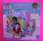 DISNEY Doc McStuffins Hide 'N Play Playhut Tent Hut 36 X 34 X 34 NEW