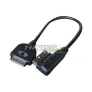 For Audi Media Interface Control IPHONE Cable Adapter Plug Ami Mmi 2G 3G