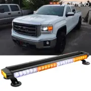 For GMC Sierra 1500 27" 54LED Emergency Warning Strobe Light Bar Traffic Advisor