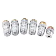 Achromatic Objective Lens for Biological Microscope with 0 1 Numerical Aperture