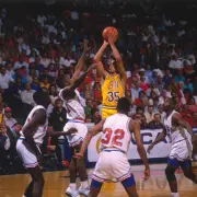 Player Chris Jackson Makes A Jumpshot Basketball 1980s Photo