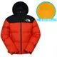 【美國 The North Face】最強保暖 ICON_經典配色透氣鵝絨外套(700FP)羽絨衣夾克/3C8D-R15 火焰红