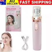 2 in 1 Painless Facial Eyebrow Private Hair Remover Trimmer Electric Epilator AU