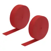 2pcs Elastic Bands for Sewing 1 Inch 10 Yards Red Knit Elastic Spool