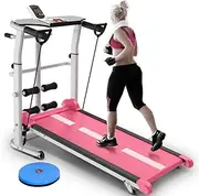 Folding Treadmills Folding Treadmill Indoor Ultra-Quiet Walking Jogginghine Weight Loss Installation-Free Fitness Equipment