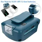 USB & Type C Power Source Charger Adapter For Makita BL1815 14.4V-18V Battery