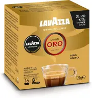 , a Modo Mio Qualità Oro, 16 Coffee Pods, Ideal for an Espresso with Floral and