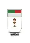 Fanbrush Face Paint Kit | Green and Red | Kangaross Team Colors | Multiple Times