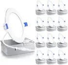 12 Pack 4 Inch LED Recessed Light, Dimmable, 5000K Daylight, 750LM High Brightne